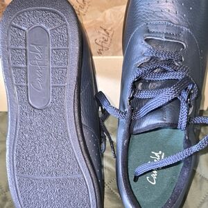 Canfield Blue Leather Shoes